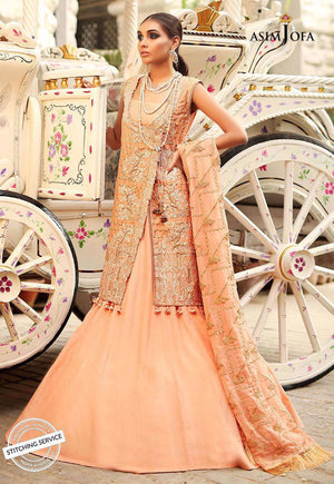 Asim Jofa Stitched Luxury Formals Ajcn-03 Embroidered