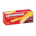 Diamond Zipper Storage Bag 25ct - Snapcart.pk