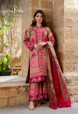 The Minimal Pret By Asim Jofa Stitched 3 Piece Formals Collection-AJPB-202