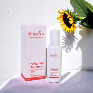 Botanicx Cover-Up Sunscreen SPF50 100Ml - My Store