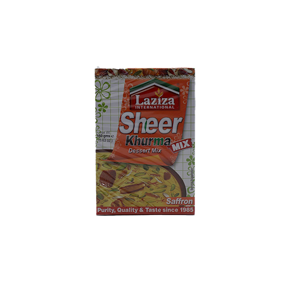 Laziza Sheer Khurma Dessert Mix - Saffron 160g - Snapcart.pk