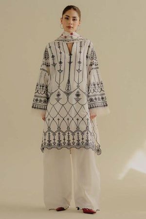 COCO By Zara Shah Jahan Unstitched 3 Piece Lawn Drop 2 Collection'2025-02-B-Iris