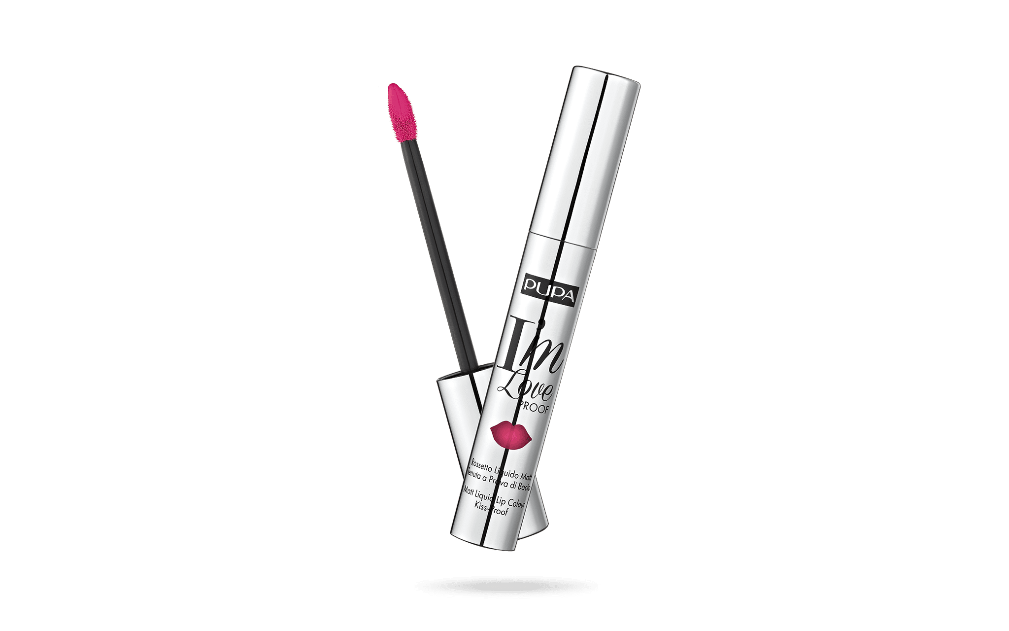 Pupa Milano- I'M Love Proof Liquid Lip Kiss Proof - Bright Fuchsia