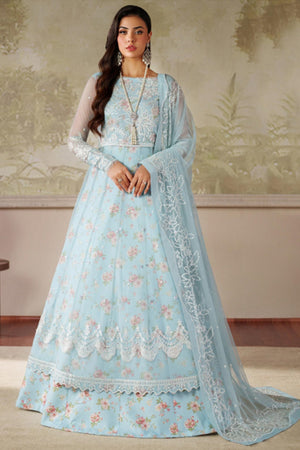 Zaneera by Zarif Unstitched 3 Piece Printed & Emb Formals Collection'2025-Zrf-Zpe-02-Aroosh