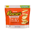Reeses White Peanut Butter Thins 208gm - Snapcart.pk