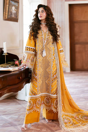 Sophie By Mahnur Unstitched 3 Piece Luxury Lawn Collection'2025-04-Rosy