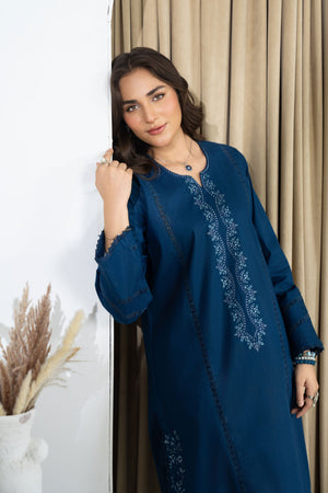 Mannat Clothing Stitched 2 Piece Spring Edit-Midnight