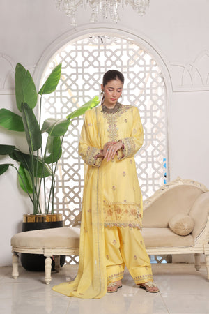 Dressline Subh-E-Bahar A Breathtaking Blend Of Luxury Dora Lawn & Munnar Elegance