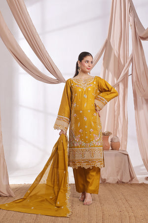 Dressline Parizai Stitched Jacquard Lawn Elegance With Munnar Dupatta