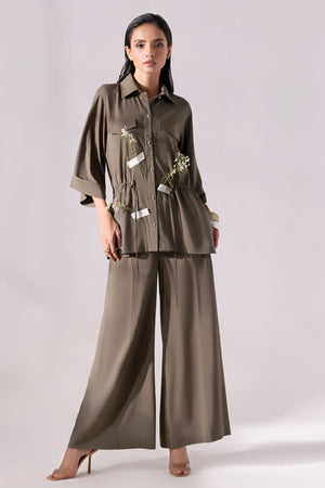 Ora Fashion Stitched 2 Piece Summer Collection'2025-SAFARI SET