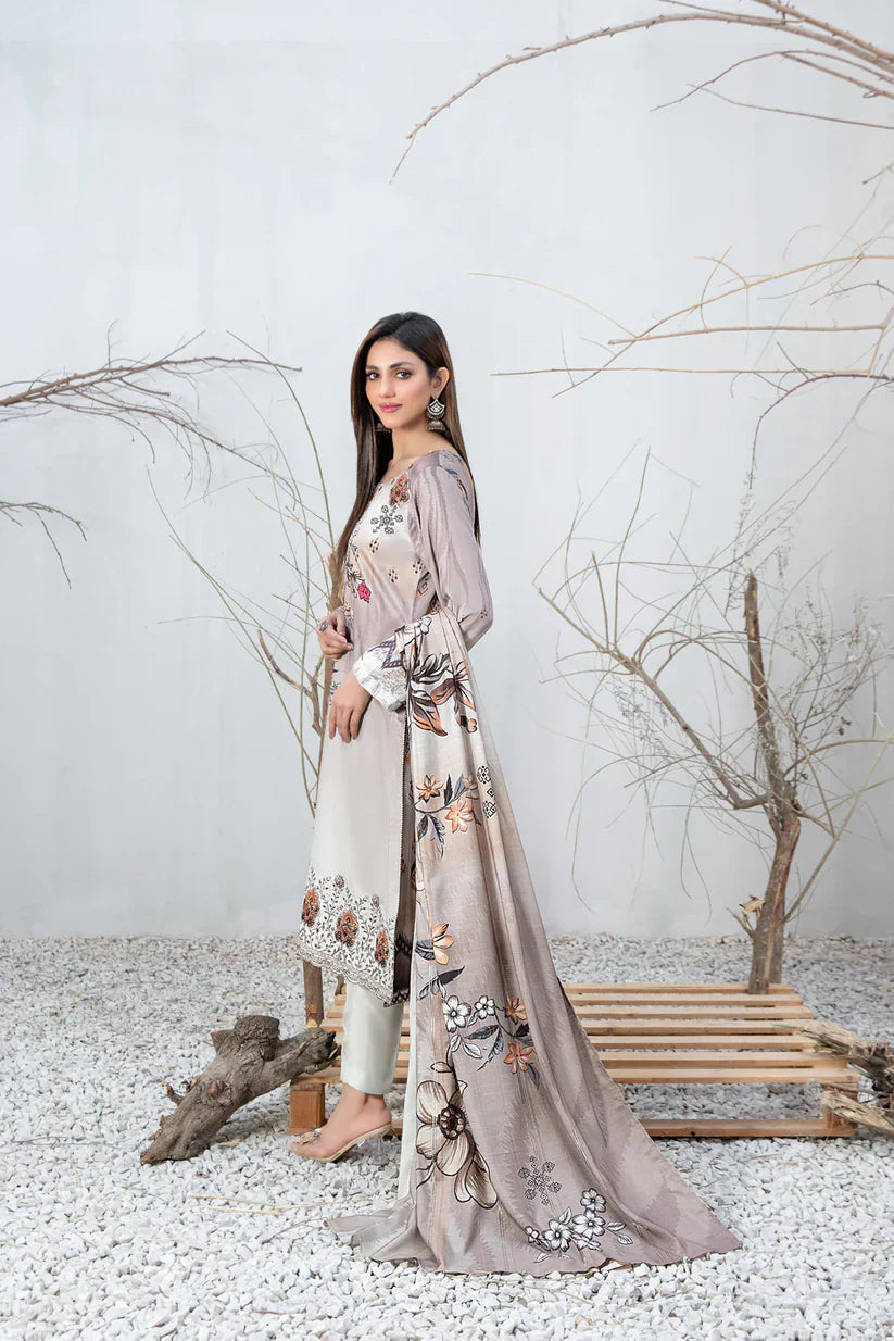 Tawakkal Fabrics - Serwa - 3 Pc Digital Printed Collection - D-1287