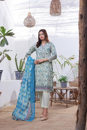 Dressline Launching New Stitched 3 Piece Emb Print Lawn Collection
