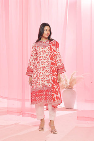 Dressline Launching New Stitched 3 Piece Emb Print Lawn Collection