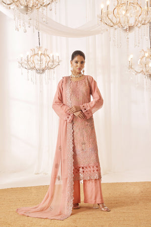 Parkha By Dressline Semi Stitched 3 Piece Luxury Chiffon Formals Collection'2025-Dressline > 113