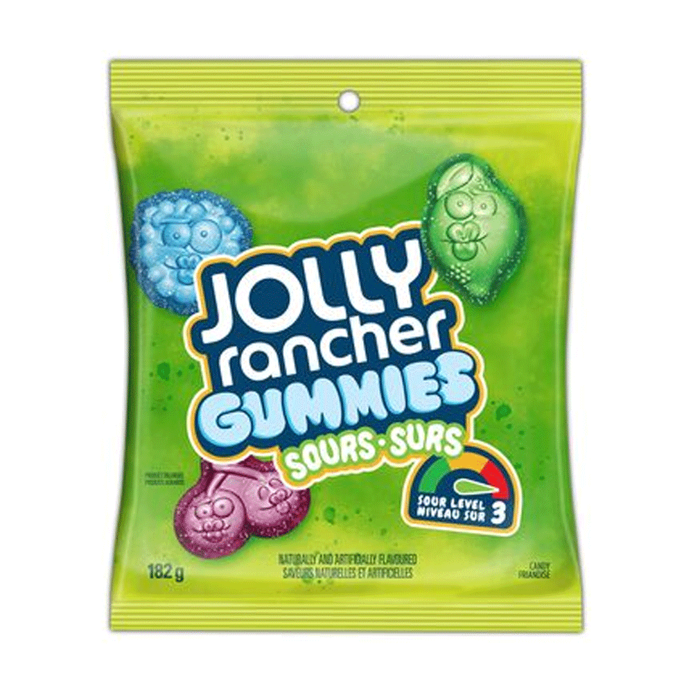 Jolly Rancher Gummies Sours Candy 182g - Snapcart.pk