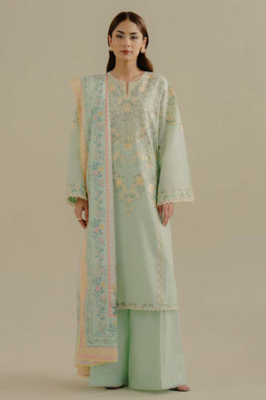 COCO By Zara Shah Jahan Unstitched 3 Piece Lawn Drop 2 Collection'2025-07-A-Velin