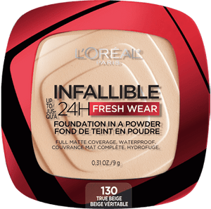 Loreal 24H Fresh Wear Foundation in a Powder - 30 True Beige