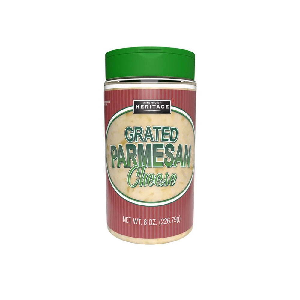 Heritage Grated Parmesan Cheese 226.79g - Snapcart.pk