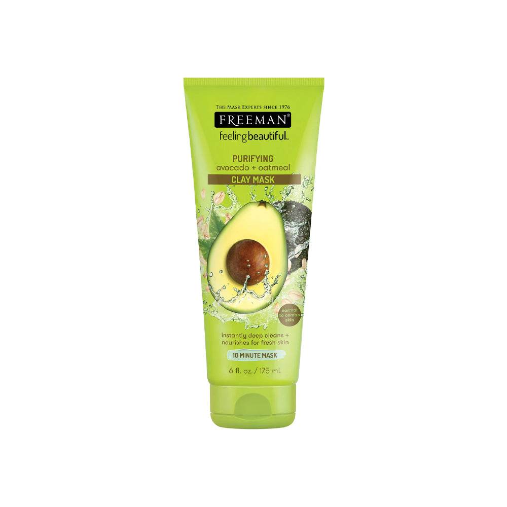 Freeman Purifing Avocado+oatmeal Clay Mask 175ml - Snapcart.pk