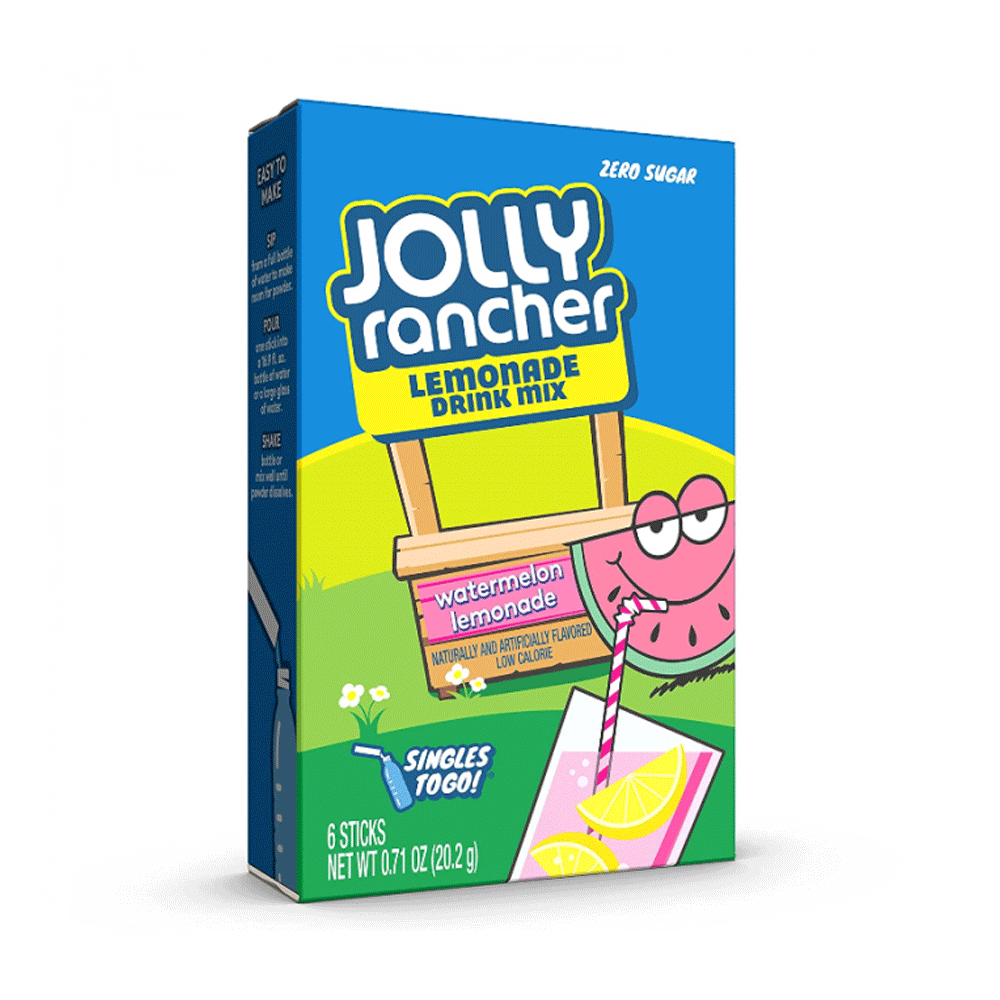 Jolly Rancher Lemonade Drink Mix Watermelon 20.2g - Snapcart.pk