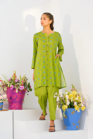 Dhaga Stitched 2 Piece Lawn Collection'2025-Matching separate 009