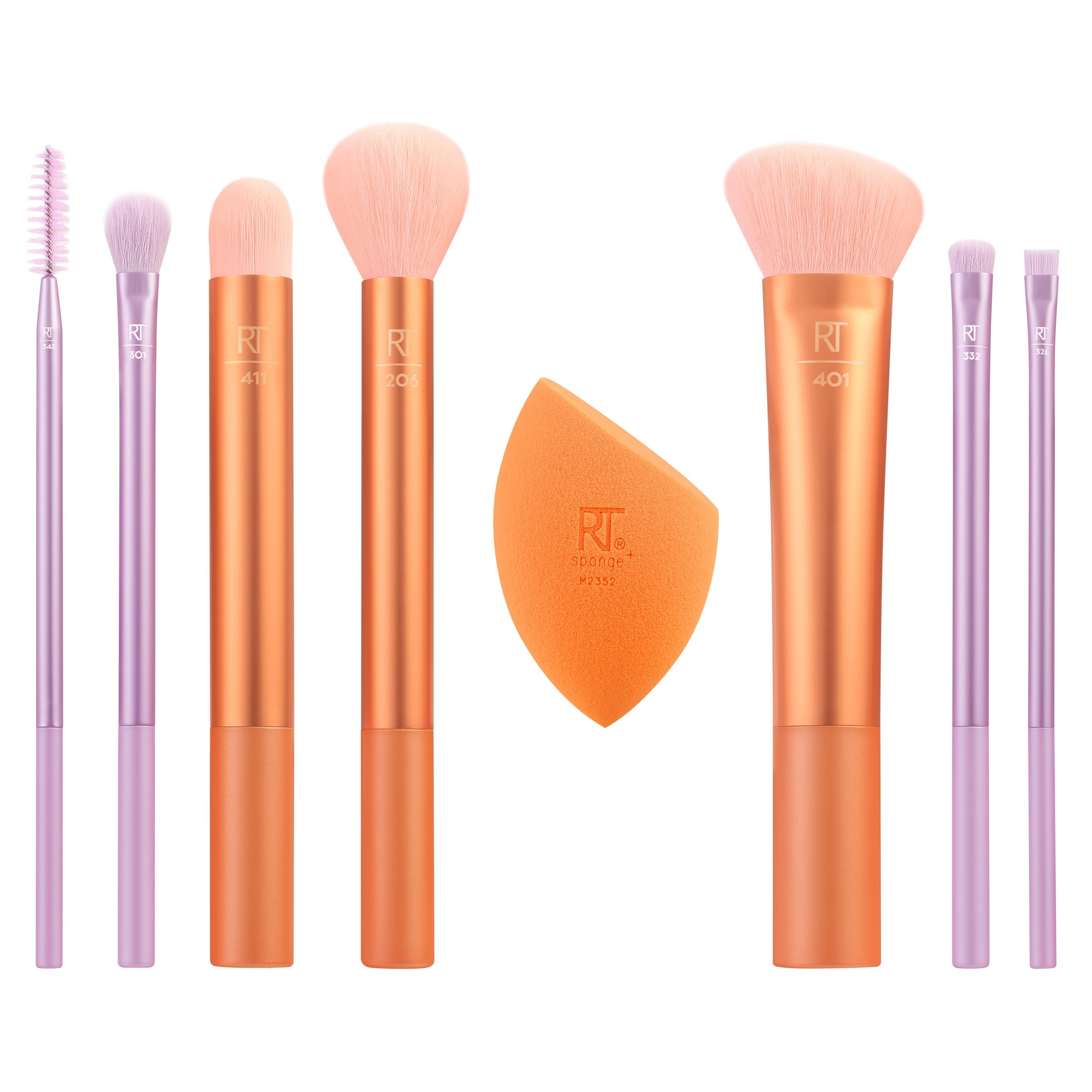 Real Techniques Level Up Brush Sponge 8 Piecs Set