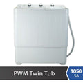 PEL PWMS-1050 Semi Auto Twin Tub Washing Machine - 10Kg - My Store