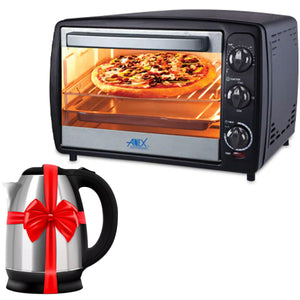 Anex AG-1065EX Deluxe Oven Toaster + Premium Electric Kettle - Snapcart.pk