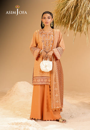 Rhapsody By Asim Jofa Unstitched 2 Piece Summer Collection'2025 Ajubu-08