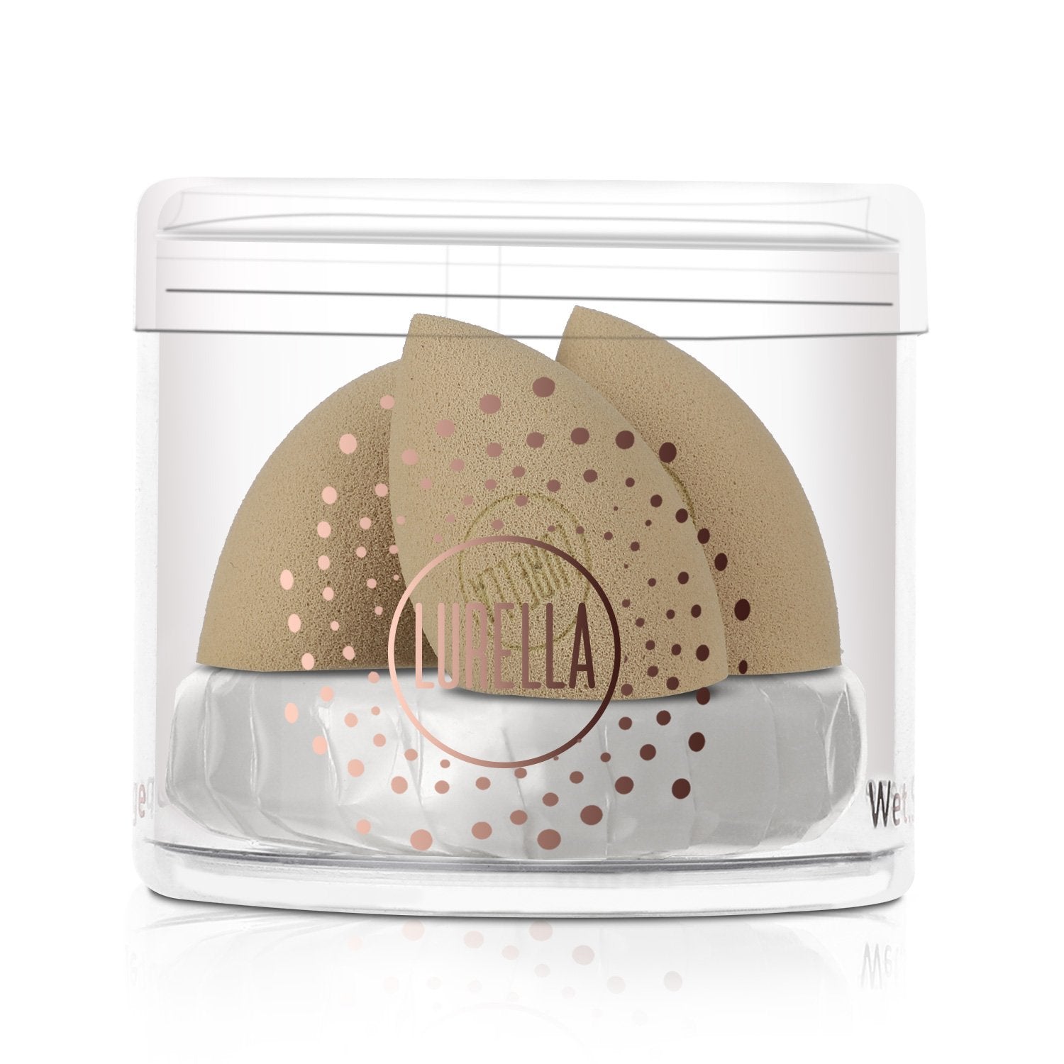 Lurella Mini Angled Beauty Sponge 3Pack