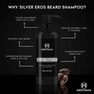 Menigma Silver Eros Beard Shampoo 100Ml - My Store