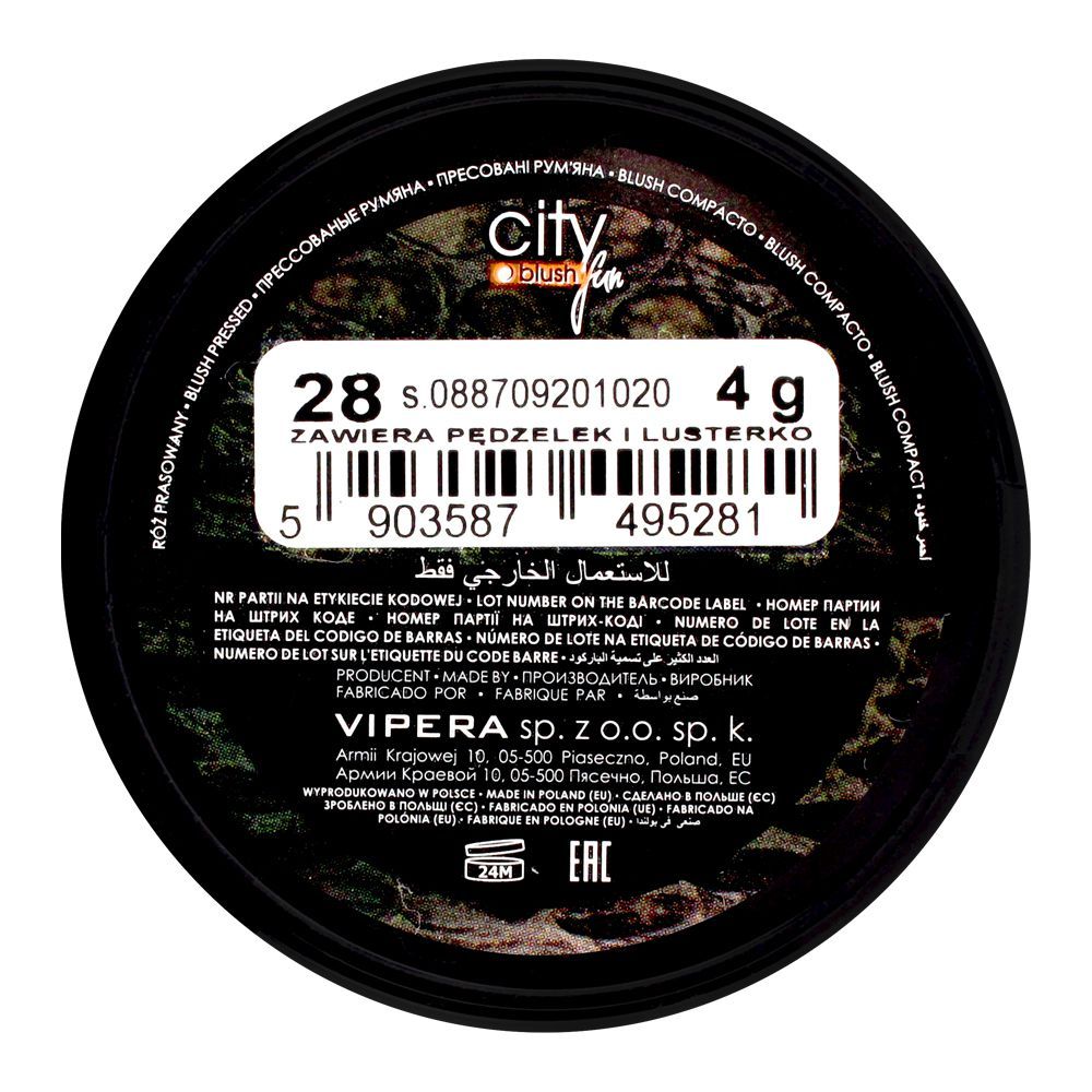 Vipera City Fun Blush - 28 Matts