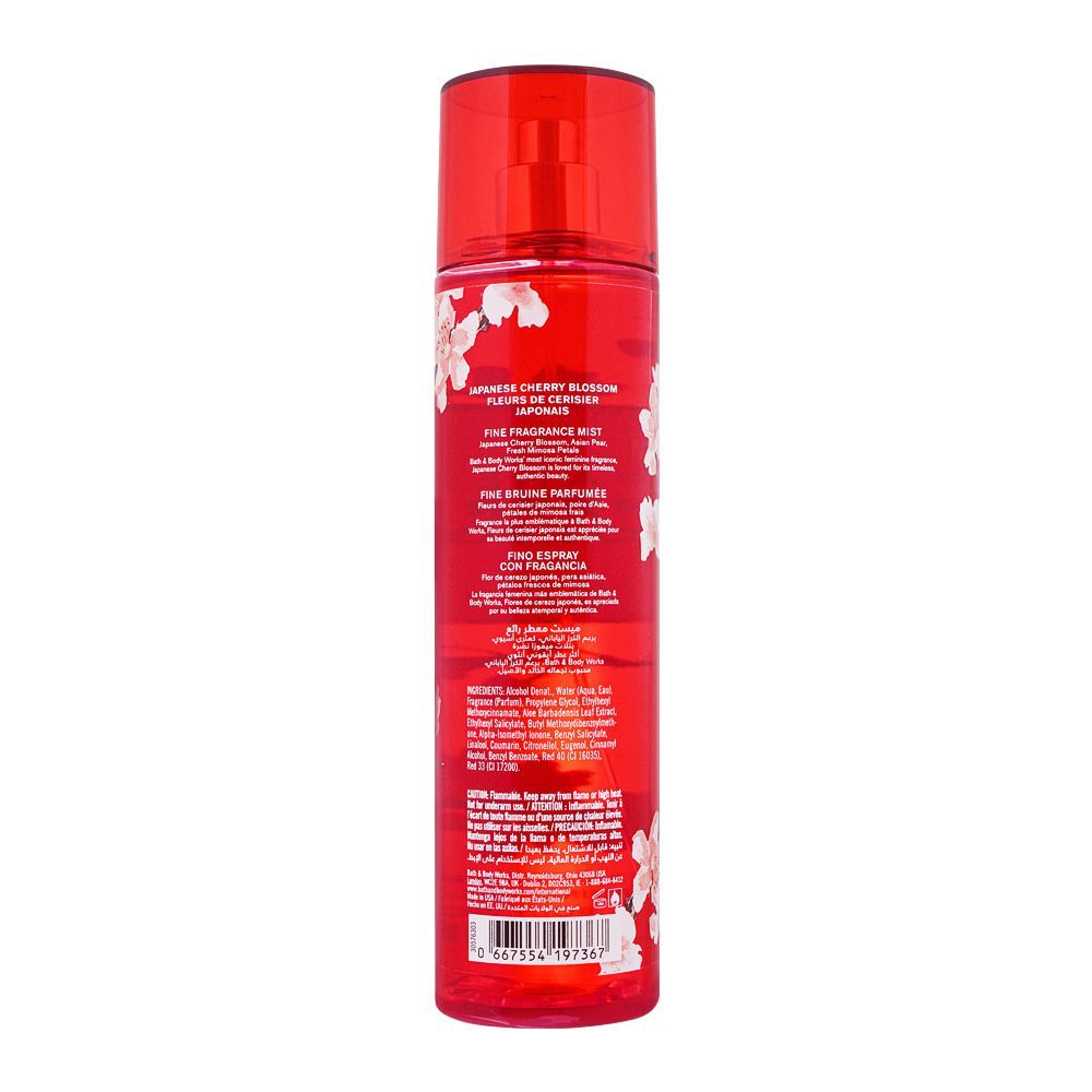 Bath & Body Works Japanese Cherry Blossom Body Mist 236Ml