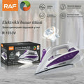 High Quality Multifunction RAF Steam Iron 2200 W Power Special Professional R.1233 Steam Iron 220 W - My Store