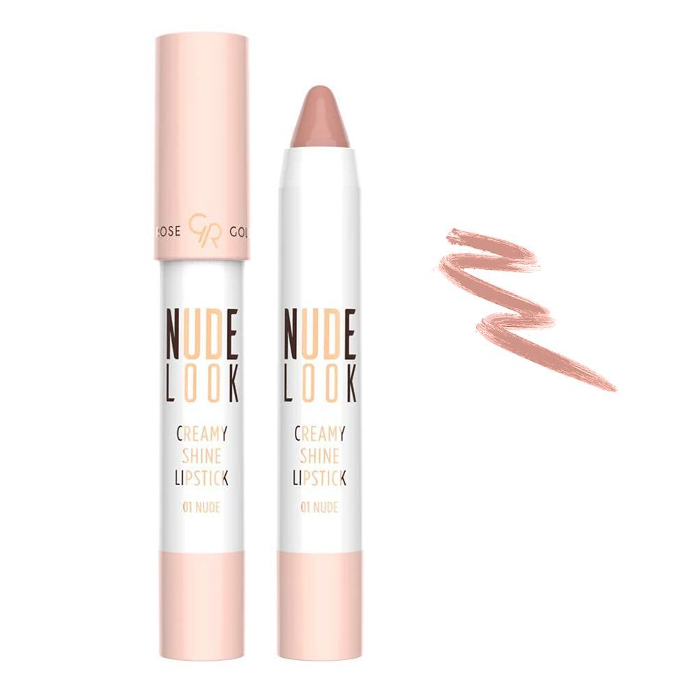 Golden Rose Nude Look Creamy Shine Lipstick