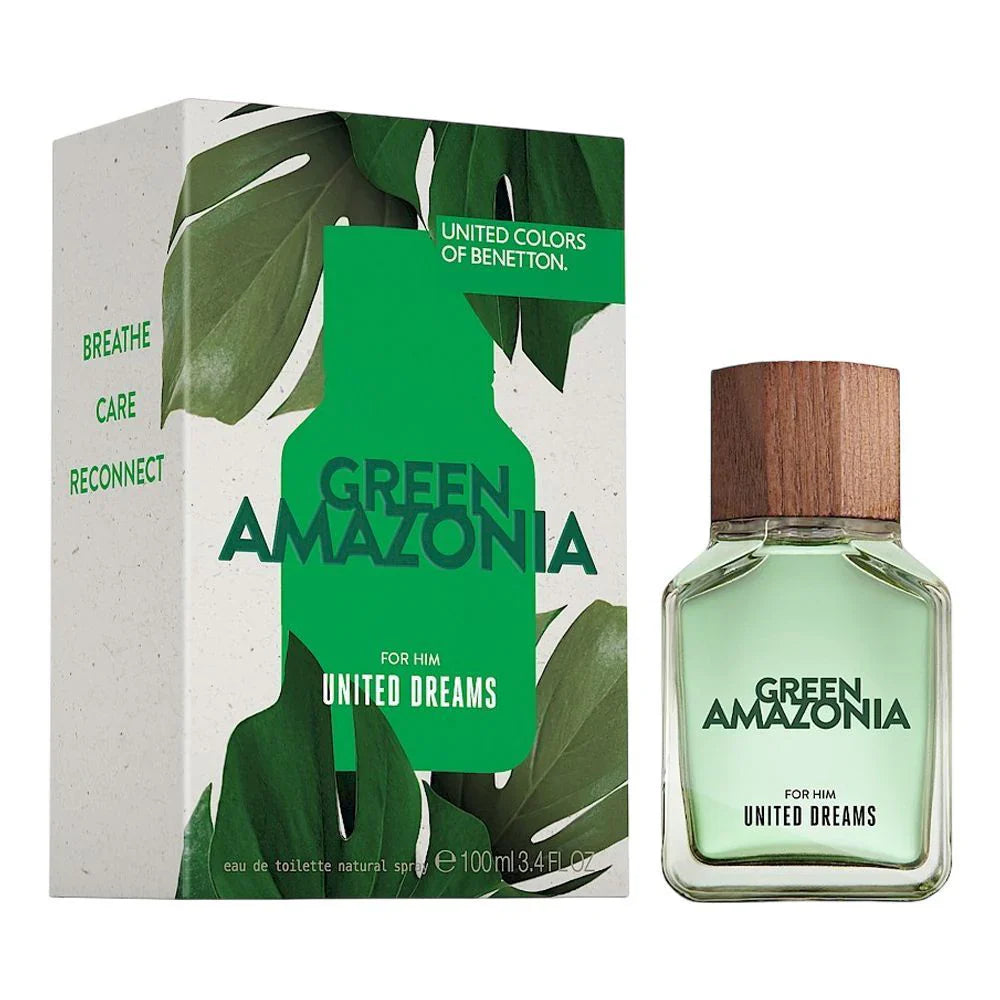 Benetton Green Amazonia For Him Edt 100Ml
