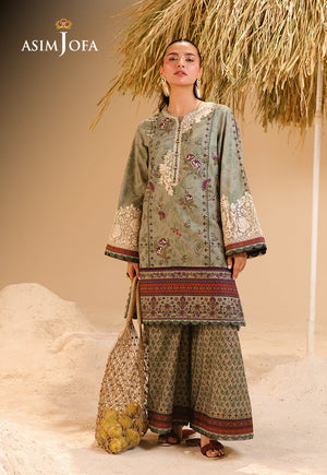 Rhapsody By Asim Jofa Unstitched 2 Piece Summer Collection'2025 Ajubu-09