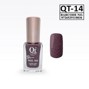 Quetee Beauty Peel Off Nail Polish QT-14