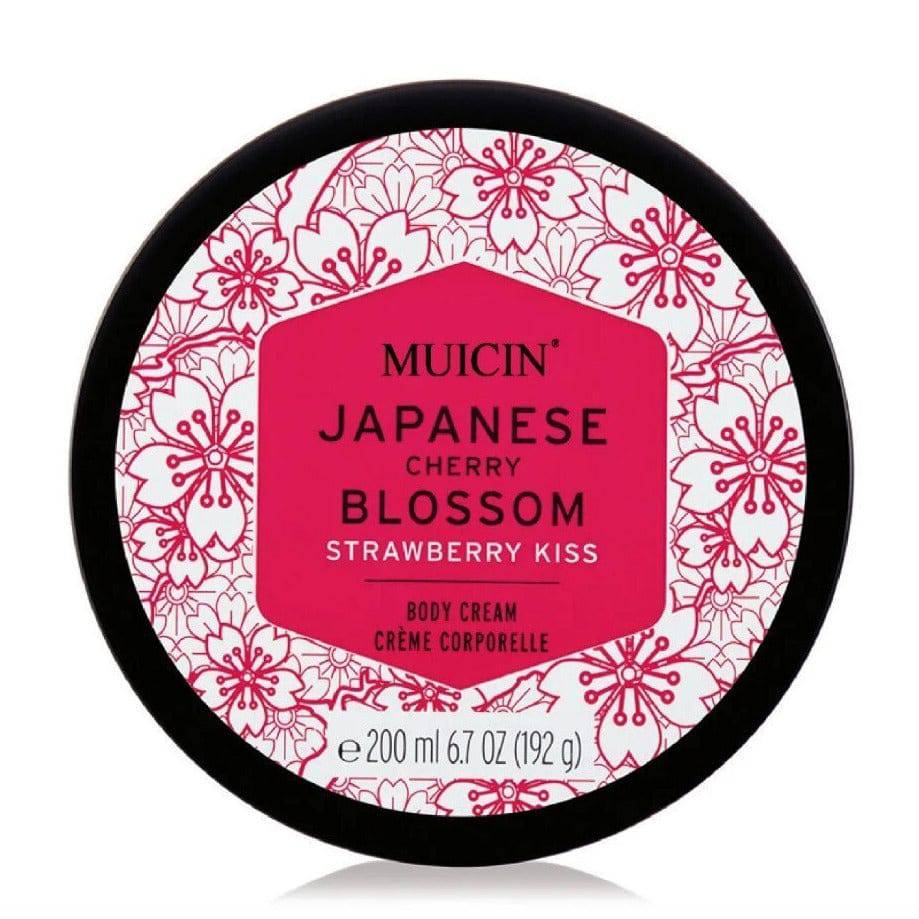 MUICIN - Japanese Cherry Blossom Strawberry Kiss Body Cream - 200ml - My Store