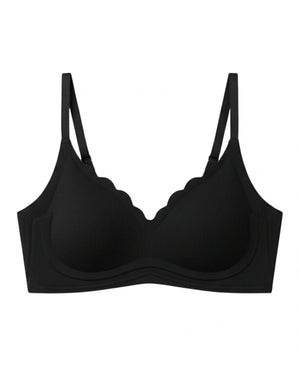 Seamless Non-Padded Bra - Swana - Black