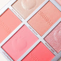 Shein- 6 Color Blush Palette