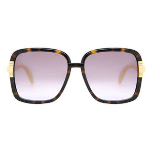 Gucci GG1066S 004 Pilot Sunglasses – Havana Frame / Brown Lens – 59mm