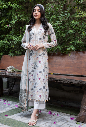 Eden Garden By Humdum Stitched 3 Piece Lawn Chapter 2 Collection'2025-D-10