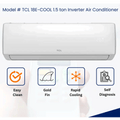 TCL 18E-COOL A 1.5 ton Inverter Air Conditioner (2025)