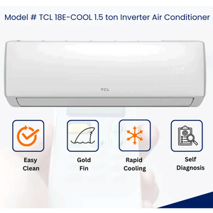 TCL 18E-COOL A 1.5 ton Inverter Air Conditioner (2025)