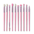 Morphe x Jeffree Star Eye Brush Collection 10 Pcs + Pink Bag