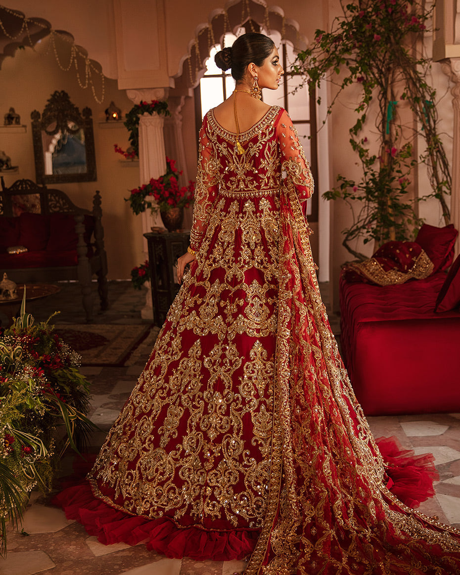 Mehernaaz By Gulaal Unstitched 3 Piece Bridal Couture Collection'2021-Gulrukh B-15