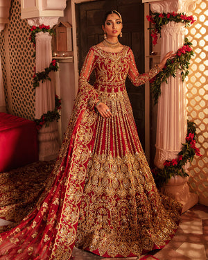 Mehernaaz By Gulaal Unstitched 3 Piece Bridal Couture Collection'2021-Dastaan B-13