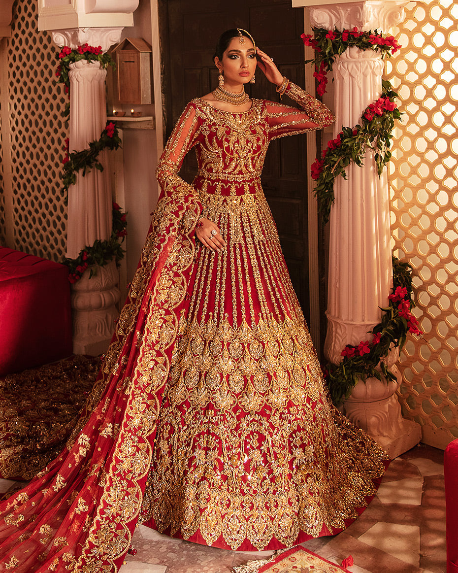 Mehernaaz By Gulaal Unstitched 3 Piece Bridal Couture Collection'2021-Dastaan B-13