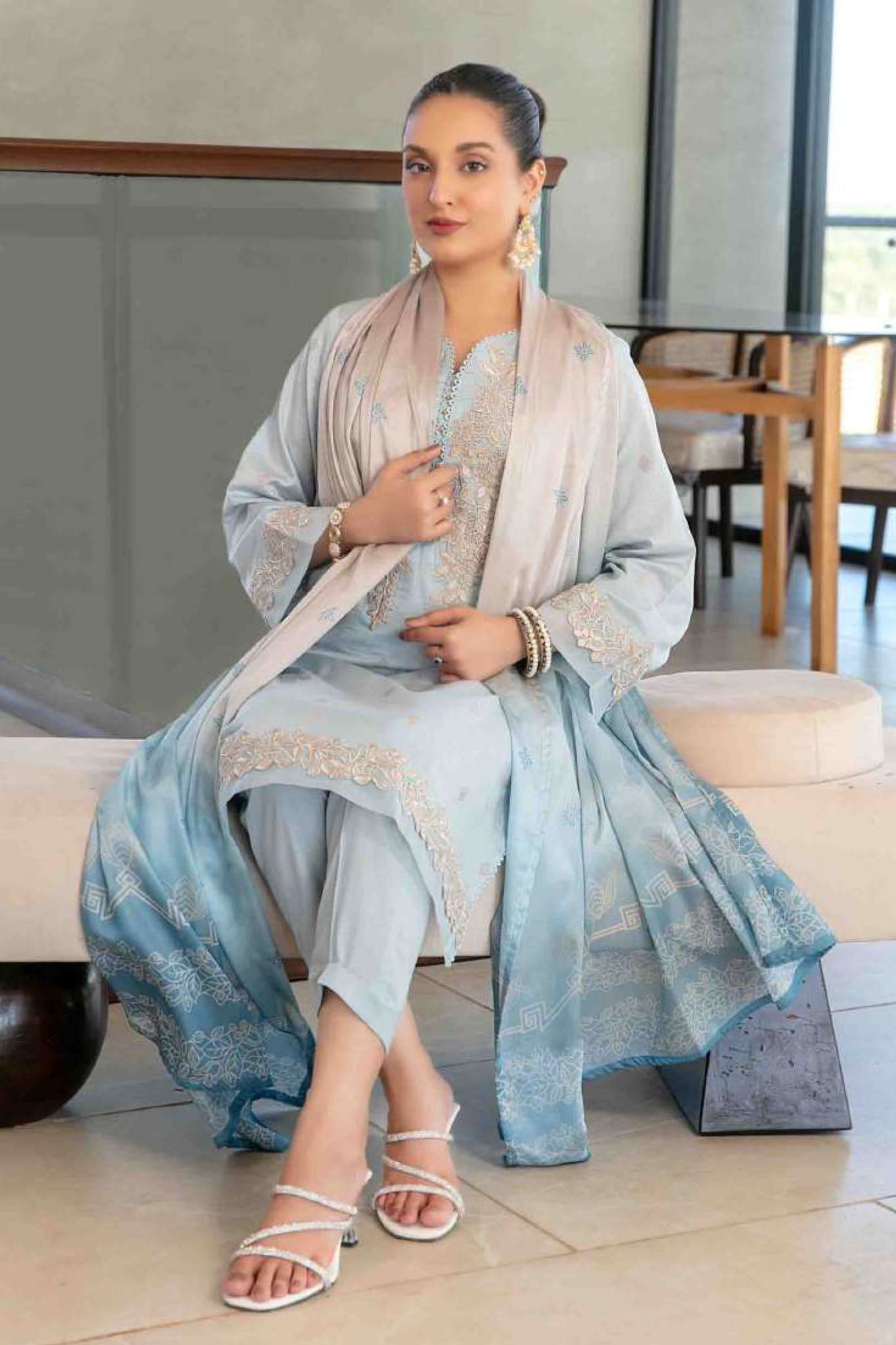 Calafia By Tawakkal Stitched 3 Piece Emb Lawn Collection-D-3141